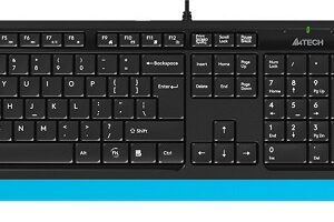 Клавиатура и мышь A4Tech F1010 BLUE