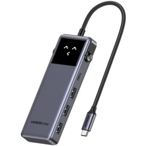Док-станция UGREEN 6-in-1 USB-C Hub Space Gray (CM888)