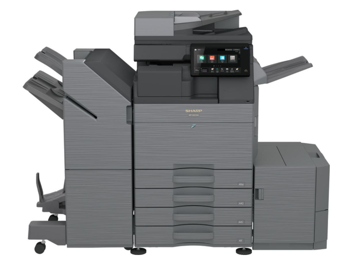 МФУ лазерное Sharp BP50C55EU Цветная, SRA3, Ethernet, USB, NFC
