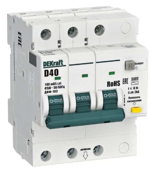 Автомат дифференциальный DEKraft 16495DEK