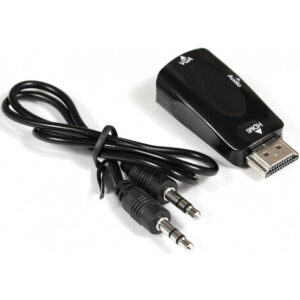 Переходник HDMI (M) - VGA (F), ExeGate EX-HDMIM-VGAF-C