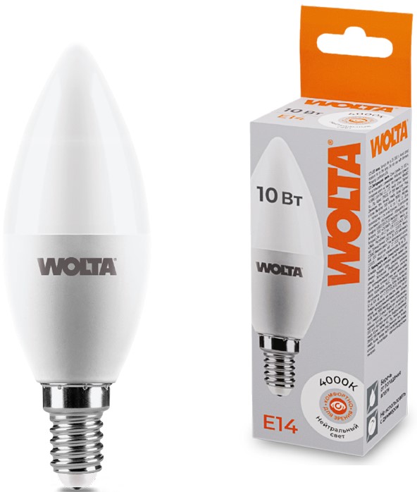 Лампа светодиодная WOLTA 25SC10E14