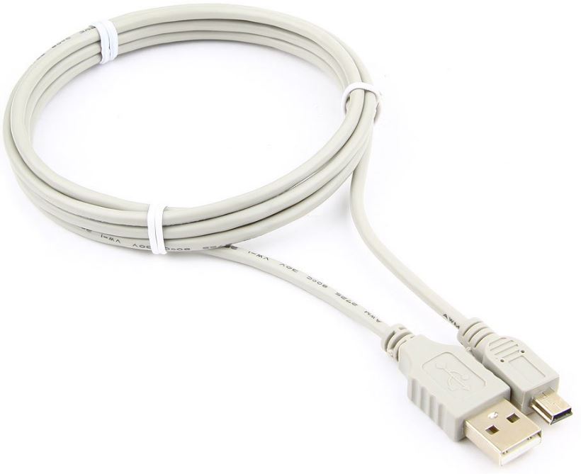 Кабель интерфейсный USB 2.0 Cablexpert CC-USB2-AM5P-6-N