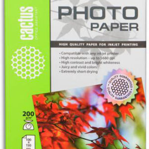 Фотобумага Cactus CS-GA6200100