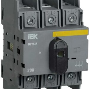 Выключатель-разъединитель модульный IEK MVR20-3-080