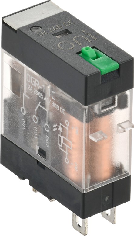 Реле промежуточное ONI OGR-1-1C-DC24V-L-B