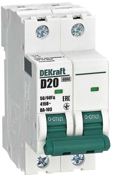 Автоматический выключатель DEKraft 12354DEK