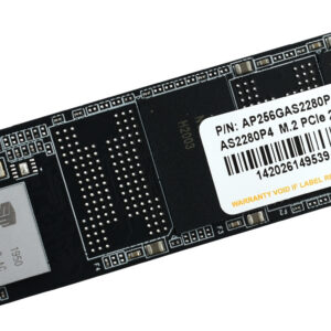 SSD накопитель 256 ГБ Apacer AS2280P4, PCIe 3.0 x4, [AP256GAS2280P4-1]