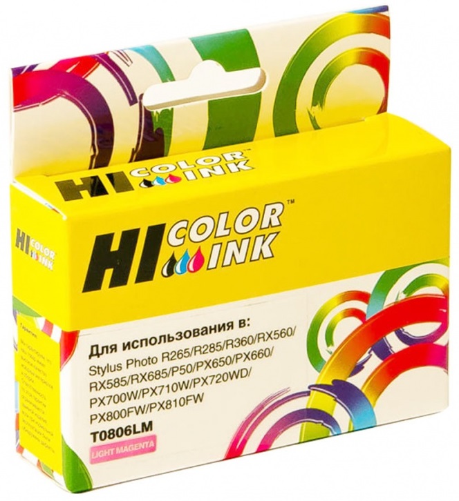 Тонер-картридж Hi-Black HB-T0806 Пурпурный