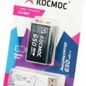 Аккумулятор Космос KOCLi9V650mAh1BL