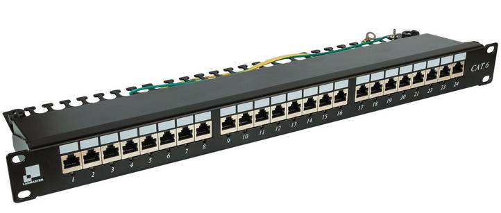 Патч-панель Lanmaster LAN-PPi24S6