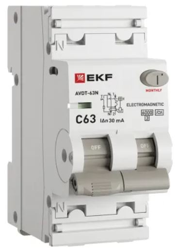 Автомат дифференциальный EKF D63N26MA63C30