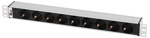 Блок розеток 19", 9 розеток ЦМО R-10-9S-I-440-Z