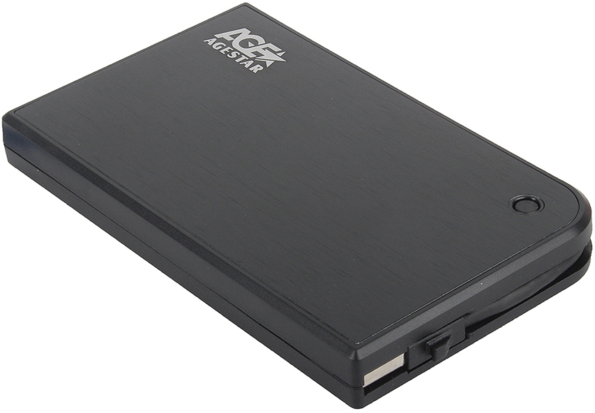 Внешний корпус для HDD SATA 2.5” AgeStar 3UB2A14 (BLACK)