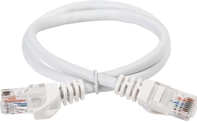 Кабель патч-корд U/UTP 5e кат. 2м GENERICA PC08-C5EU-2M-G