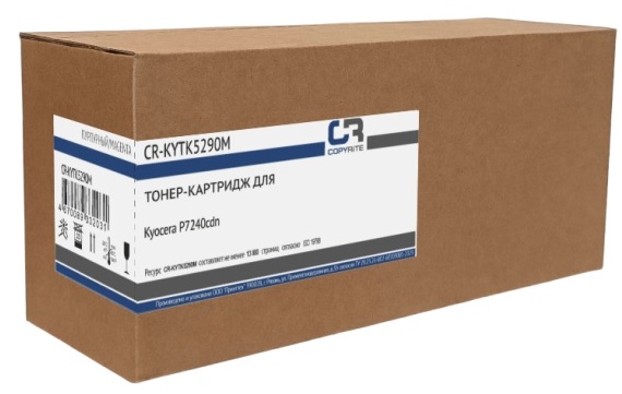 Тонер-картридж CopyRite CR-KYTK5290M Пурпурный