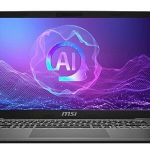 Ноутбук MSI Modern A14 AI+ F3HMG-041XRU 14" (AMD Ryzen 5, 16Гб DDR5, SSD 512 Гб, Radeon Graphics, Без ОС) Серый [9S7-14SK21-041]