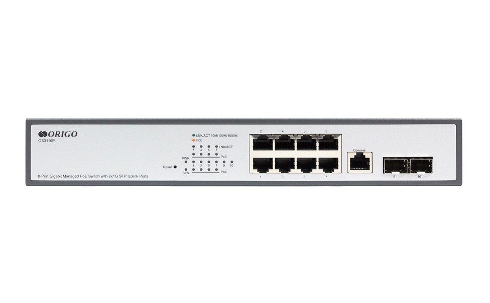 Коммутатор управляемый ORIGO OS3110P/135W/A1A