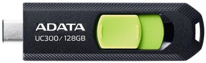 Накопитель USB 3.2 128GB ADATA ACHO-UC300-128GRBK/GN