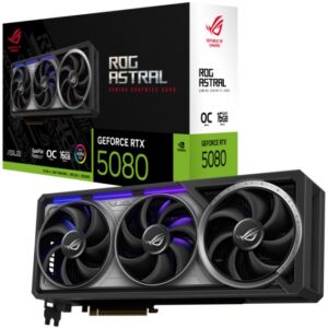 Видеокарта ASUS nVidia Geforce RTX 5080, 16 ГБ GDDR7, [90YV0LV0-M0NA00]