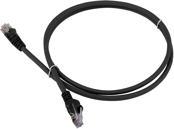 Кабель патч-корд U/UTP 6 кат. 15м Lanmaster LAN-PC45/U6-15-BK