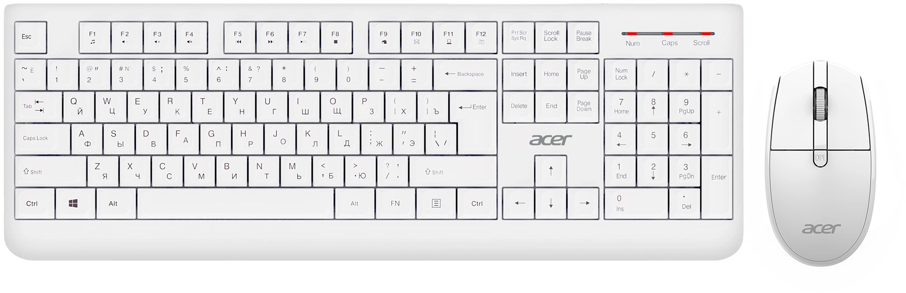 Клавиатура и мышь wireless Acer OCC401