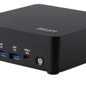 Неттоп MSI CUBI NUC AI 1UMG-043XRU (Intel Core Ultra 5 125H (14/18; 1,2ГГц; 18Мб), 3.6ГГц, 16ГБ DDR5, SSD 512 Гб, Windows 11 Профессиональная) [9S6-B20911-043_Win11Pro]