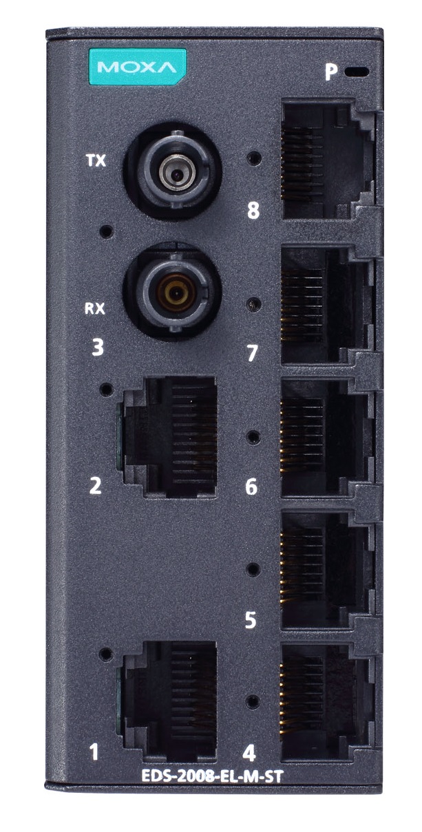 Коммутатор MOXA EDS-2008-EL-M-ST