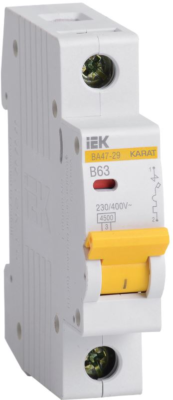 Автоматический выключатель IEK MVA20-1-063-B