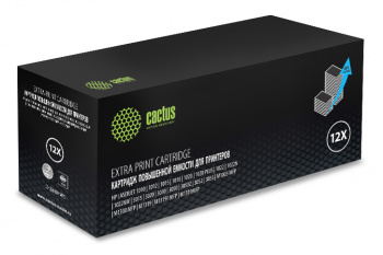 Тонер-картридж Cactus CS-Q2612X-MPS Черный