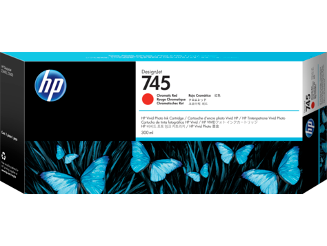Тонер-картридж HP 745 Красный