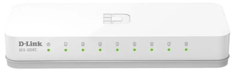 Коммутатор неуправляемый D-link DES-1008C/F6/E