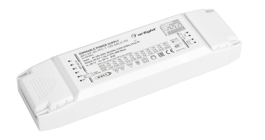 Блок питания Arlight ARJ-SP-40-PFC-1-10V-DALI2-PD