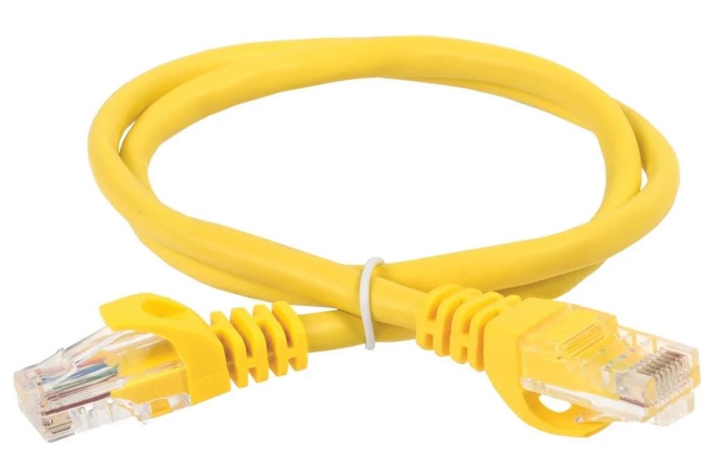 Кабель патч-корд U/UTP 5e кат. 5м GENERICA PC05-C5EU-5M-G