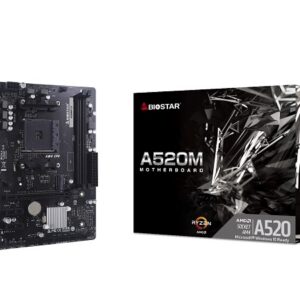 Материнская плата Biostar A520MHP 2.0, AM4, AMD A520, mATX