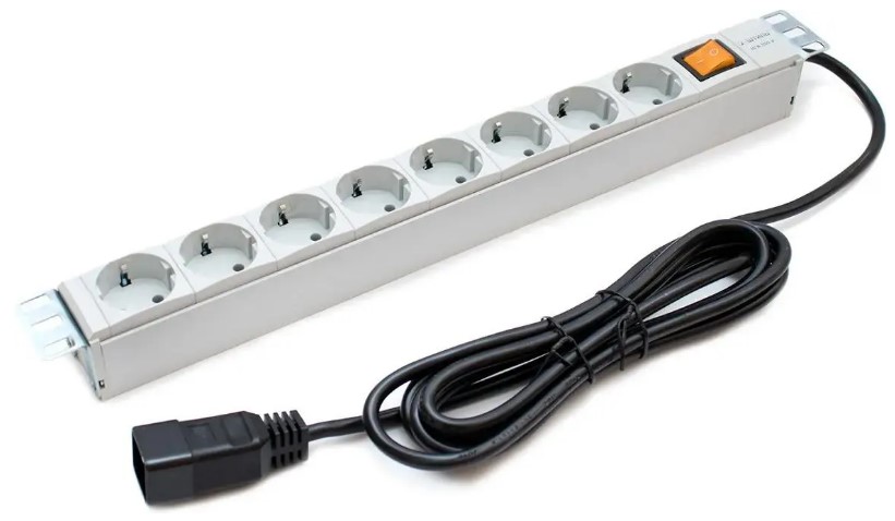 Распределитель питания Штиль PDU-8XSСHUKO-SCHUKO