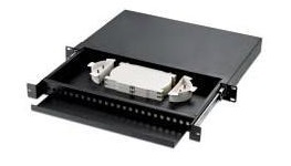 Кросс оптический стоечный TopLAN КРС-Top-1U-10LC/U-OS2-BK