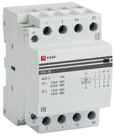 Контактор EKF km-3-25-22