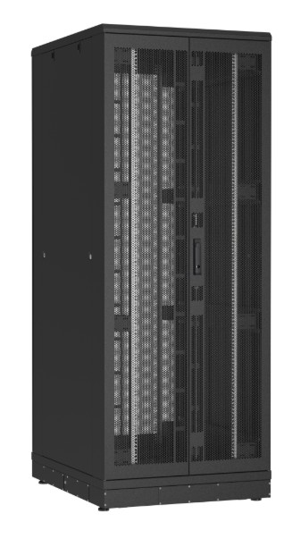Шкаф напольный 19", 42U TLK TFR-428010-WMWM-R2-BK