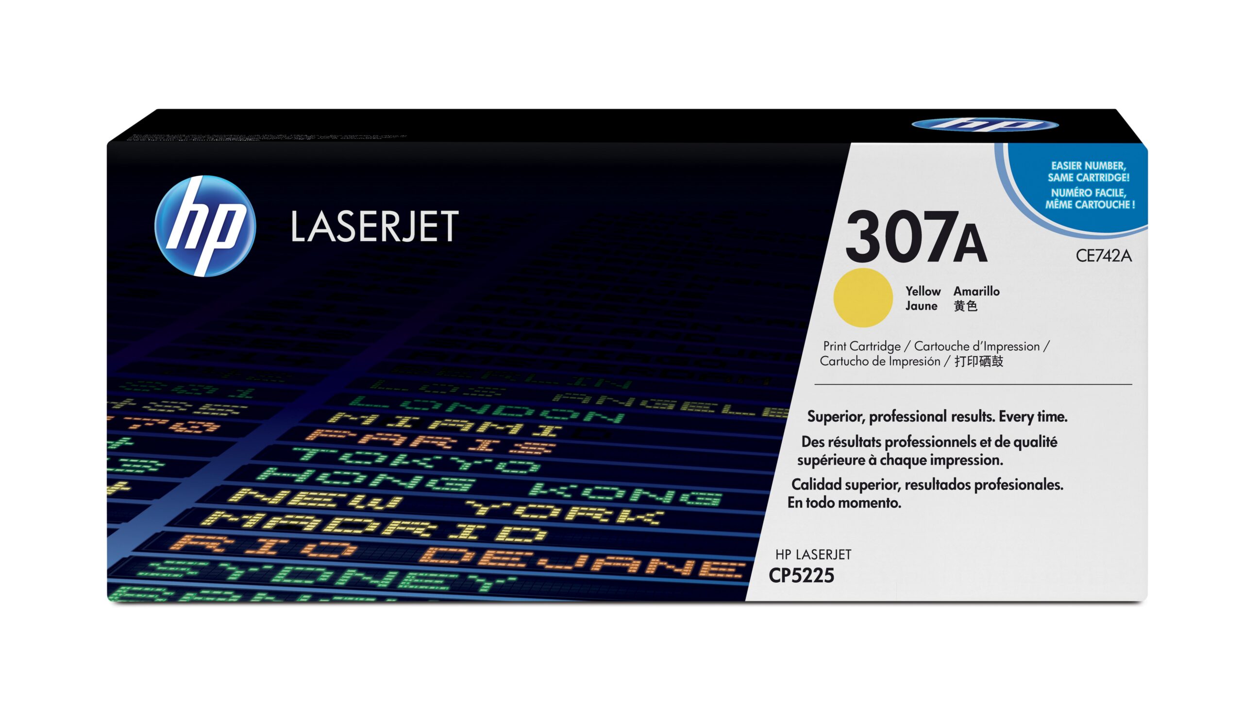 Тонер-картридж HP 307A Желтый