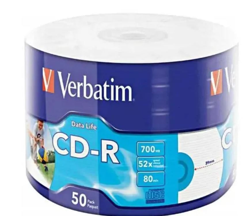 Диск CD-R Verbatim Verbatim 43794 (50)