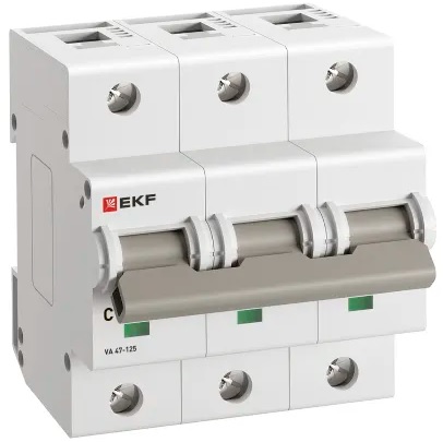 Автоматический выключатель EKF mcb47125-3-10C