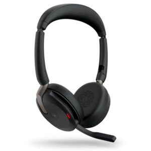 Беспроводная стереогарнитура Jabra Evolve2 65, Bluetooth, Накладные, [26699-999-999]