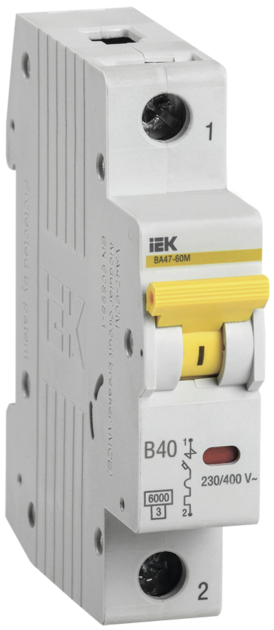 Автоматический выключатель IEK MVA31-1-040-B