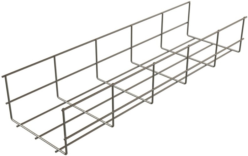 Лоток проволочный Lanmaster LAN-MT100x400-4.5EZ
