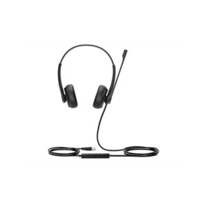 Проводная стереогарнитура Yealink UH34 SE Dual UC USB-C, Проводной, Охватывающие, [UH34 SE Dual UC USB-C]