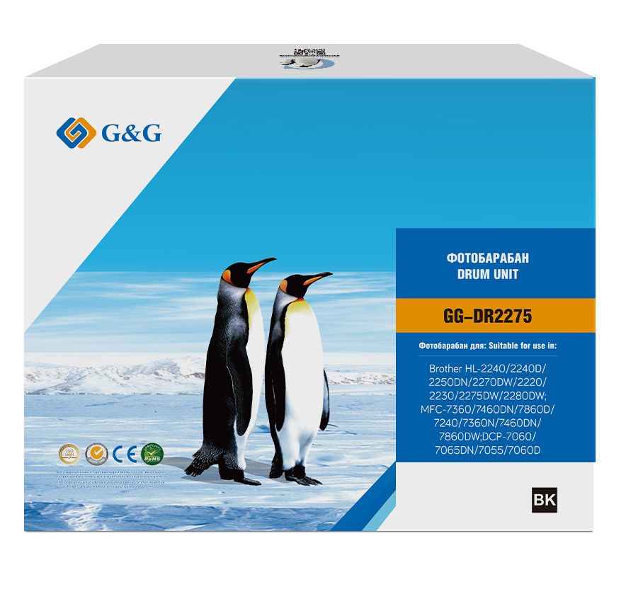 Тонер-картридж G&G GG-DR2275 Черный