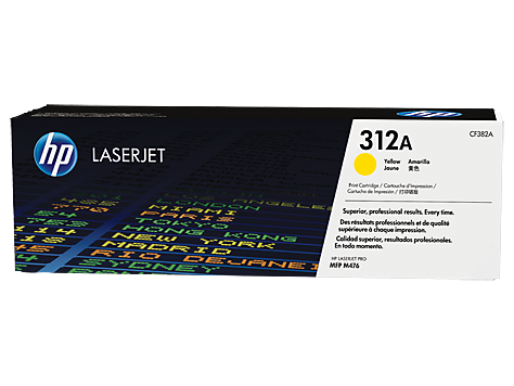 Тонер-картридж HP 312A Желтый