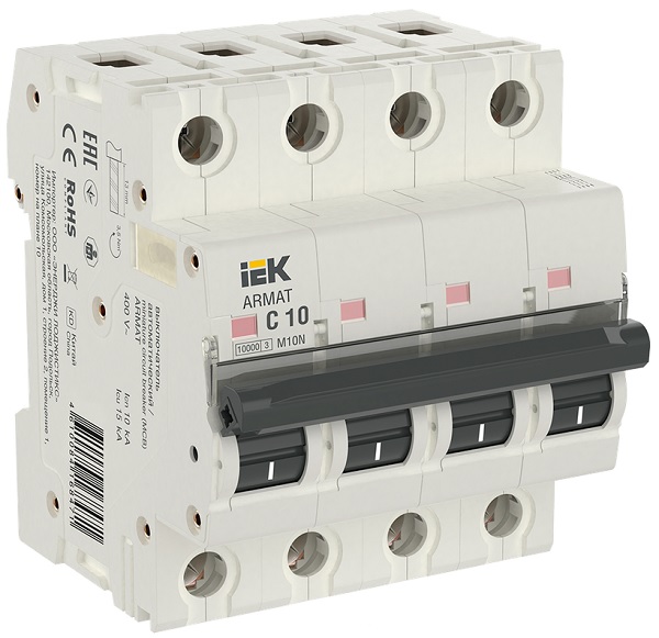 Автоматический выключатель IEK AR-M10N-4-C010
