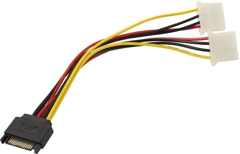 Кабель питания SATA Exegate EX-CC-SATAM2MF